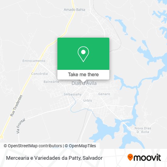 Mercearia e Variedades da Patty map