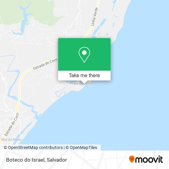 Mapa Boteco do Israel