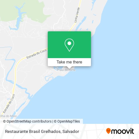Mapa Restaurante Brasil Grelhados