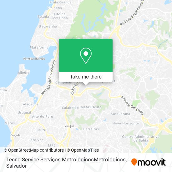 Tecno Service Serviços MetrológicosMetrológicos map