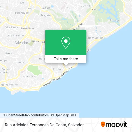 Rua Adelaide Fernandes Da Costa map