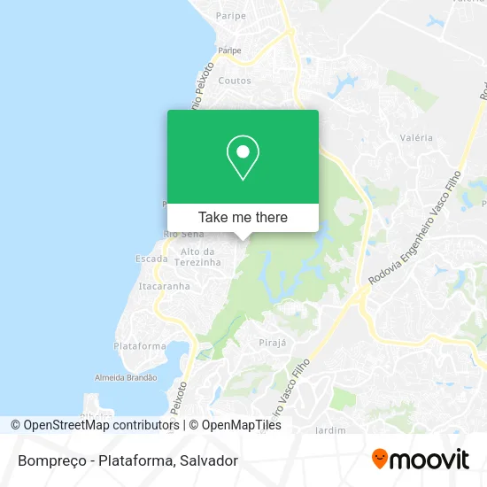 Bompreço - Plataforma map