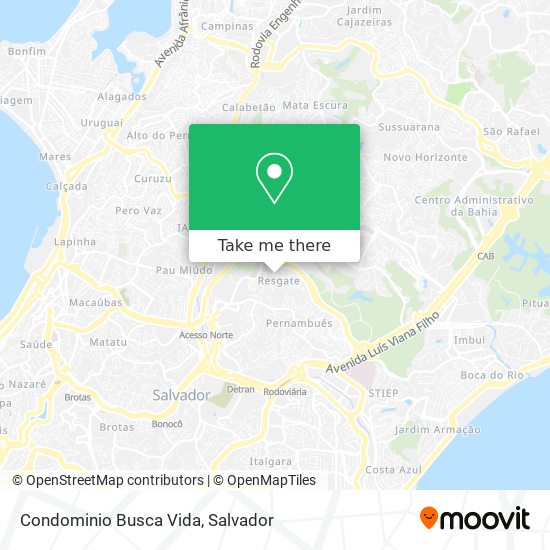 Condominio Busca Vida map