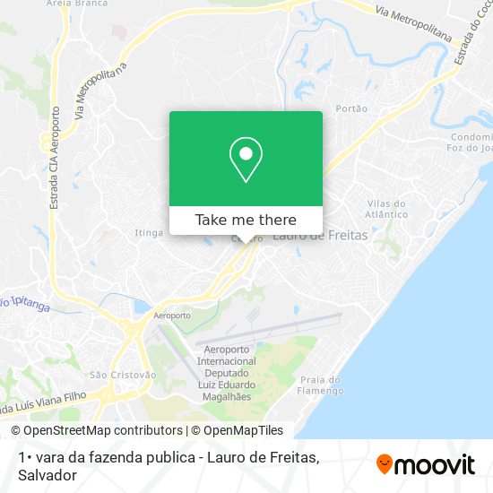 1• vara da fazenda publica - Lauro de Freitas map