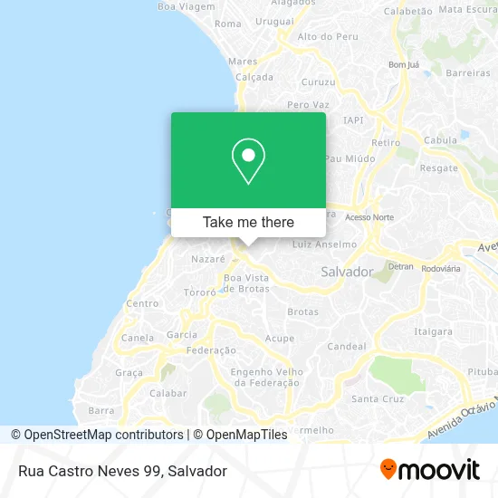 Rua Castro Neves 99 map