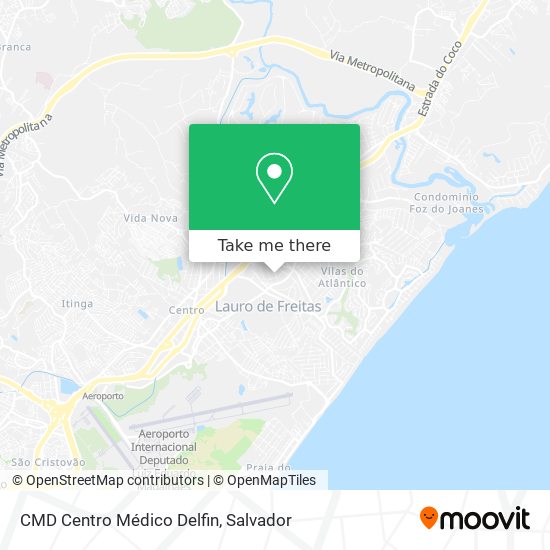 CMD Centro Médico Delfin map