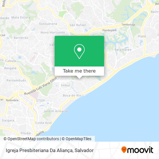 Igreja Presbiteriana Da Aliança map