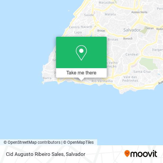Cid Augusto Ribeiro Sales map