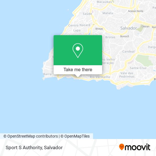 Mapa Sport S Authority