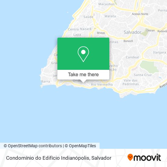 Condomínio do Edifício Indianópolis map
