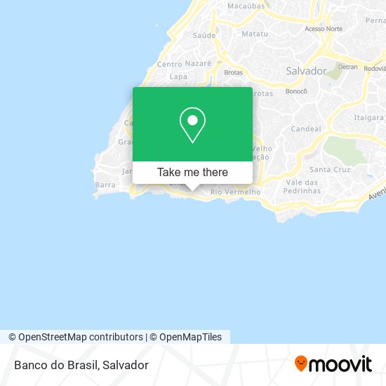 Banco do Brasil map