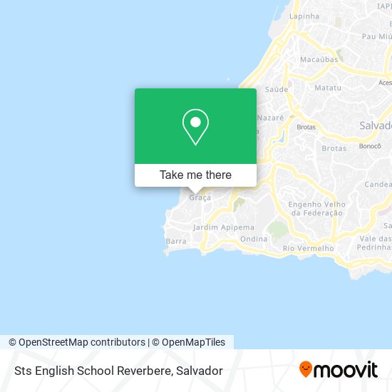 Sts English School Reverbere map
