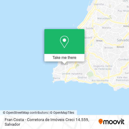 Fran Costa - Corretora de Imóveis Creci 14.559 map