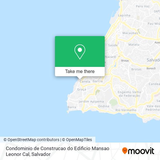 Condominio de Construcao do Edificio Mansao Leonor Cal map