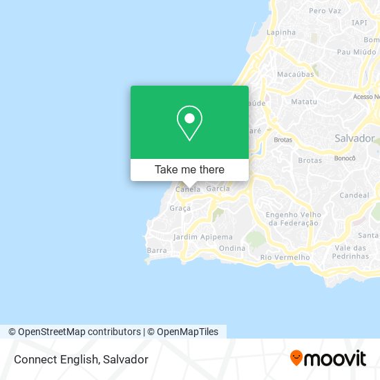 Mapa Connect English