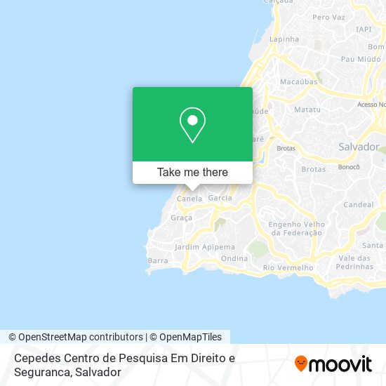 Mapa Cepedes Centro de Pesquisa Em Direito e Seguranca