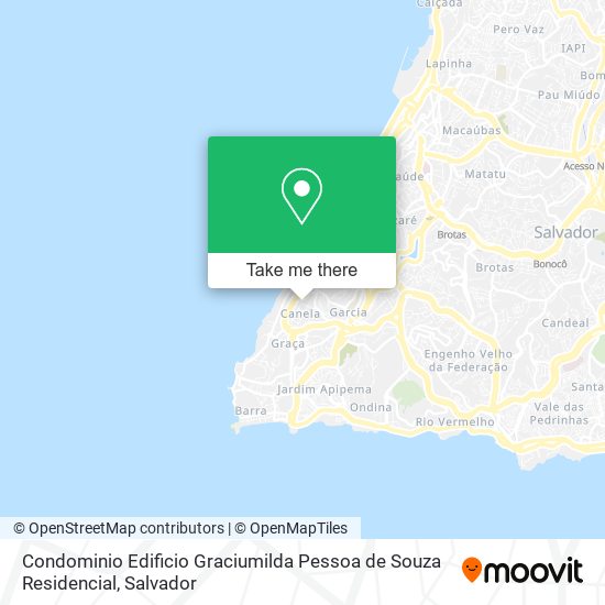 Condominio Edificio Graciumilda Pessoa de Souza Residencial map