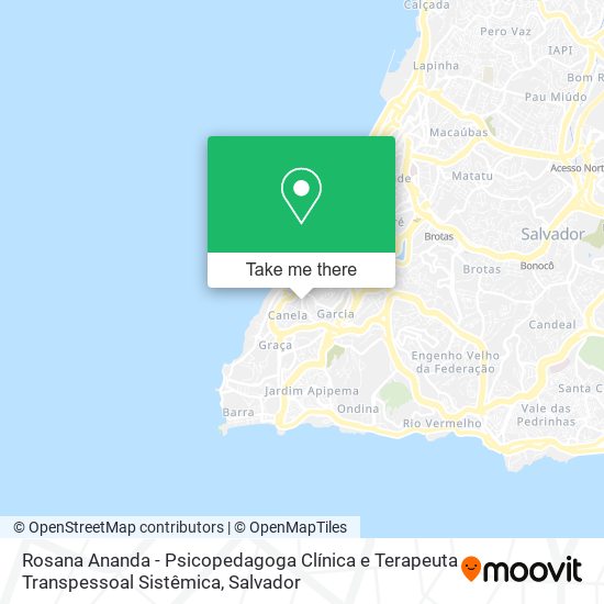Rosana Ananda - Psicopedagoga Clínica e Terapeuta Transpessoal Sistêmica map