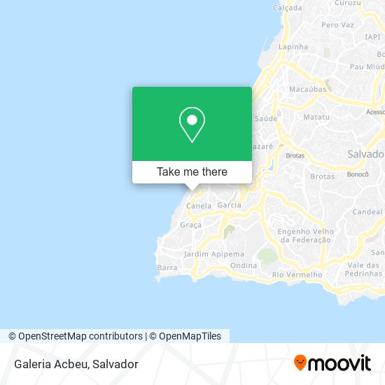 Galeria Acbeu map