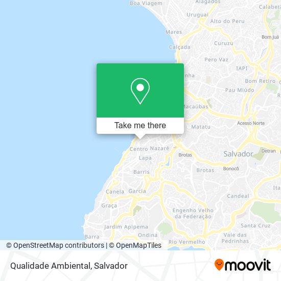 Qualidade Ambiental map