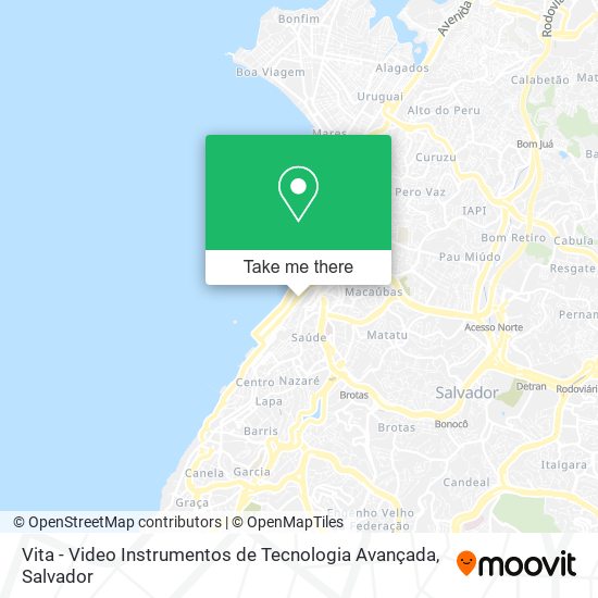 Mapa Vita - Video Instrumentos de Tecnologia Avançada