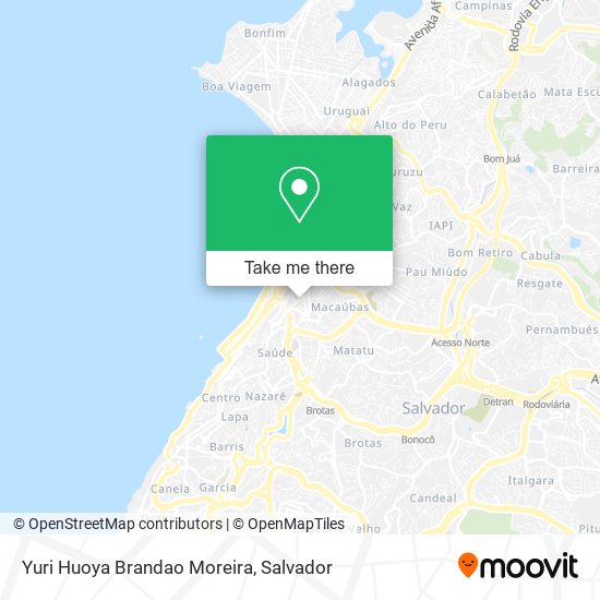 Yuri Huoya Brandao Moreira map