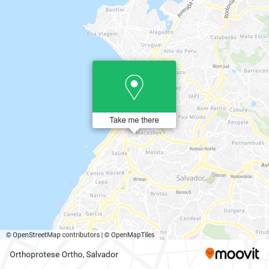 Mapa Orthoprotese Ortho