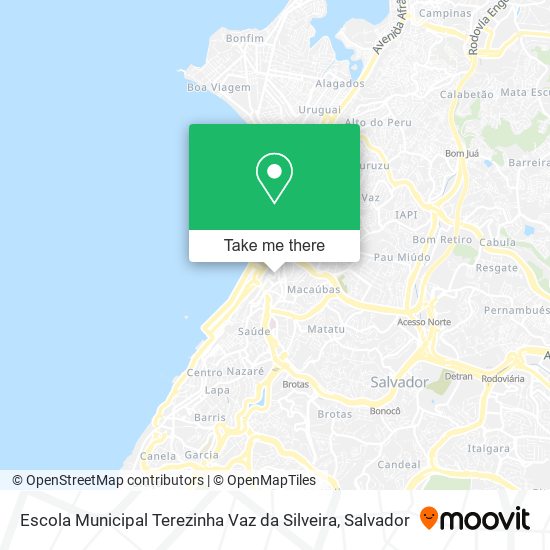 Escola Municipal Terezinha Vaz da Silveira map