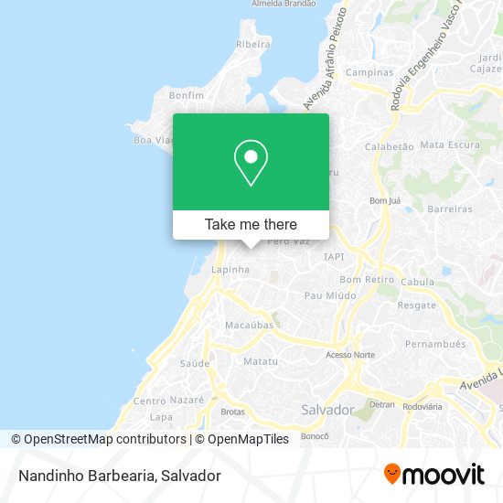 Mapa Nandinho Barbearia