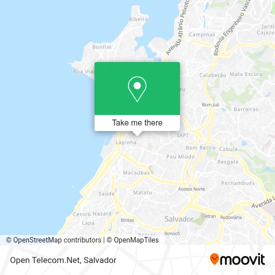 Open Telecom.Net map