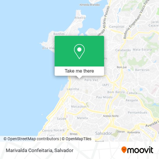 Marivalda Confeitaria map