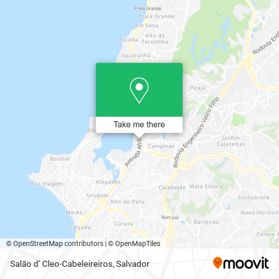 Salão d' Cleo-Cabeleireiros map