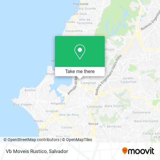 Mapa Vb Moveis Rustico