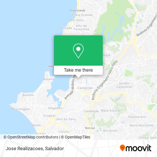 Jose Realizacoes map