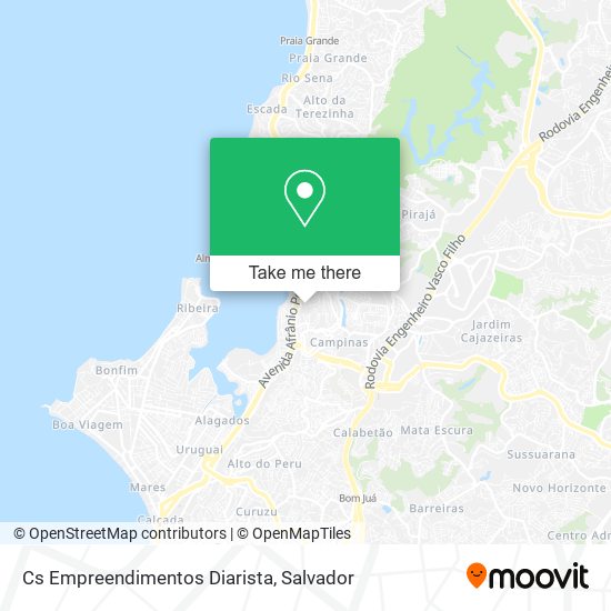 Mapa Cs Empreendimentos Diarista