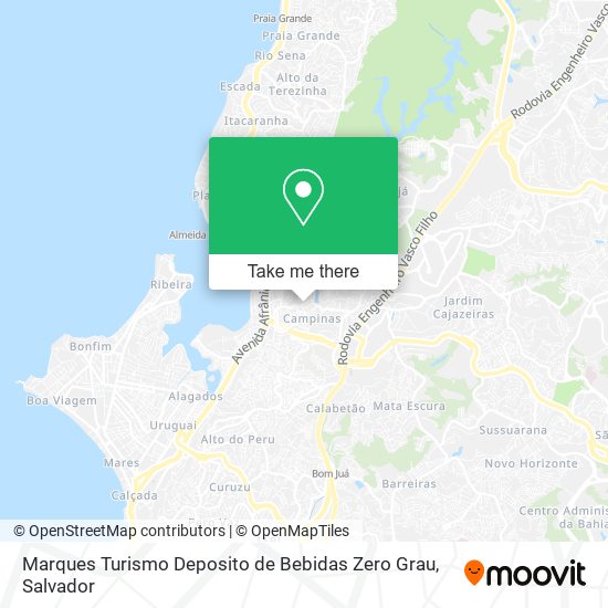 Marques Turismo Deposito de Bebidas Zero Grau map