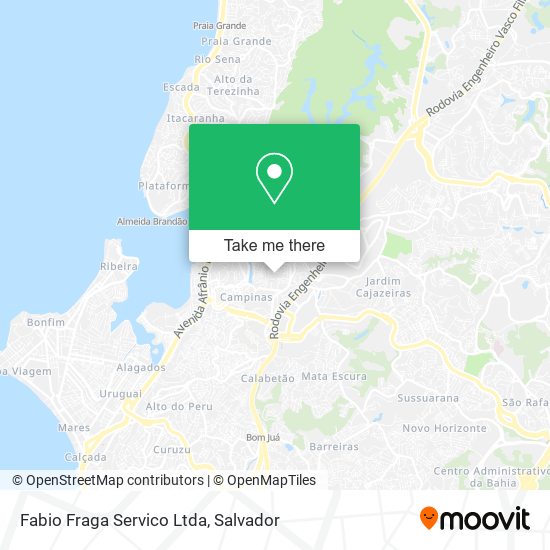 Fabio Fraga Servico Ltda map