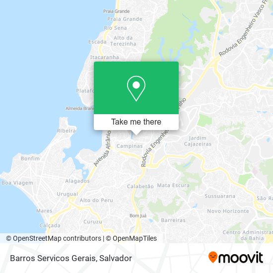 Barros Servicos Gerais map