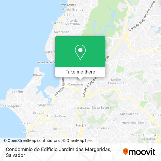 Condomínio do Edifício Jardim das Margaridas map