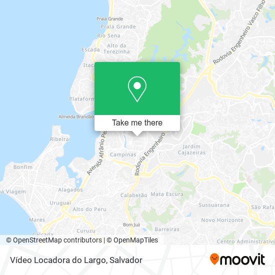 Vídeo Locadora do Largo map