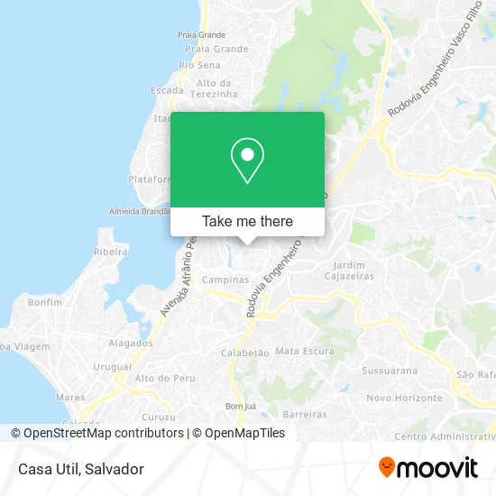 Casa Util map
