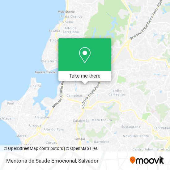 Mentoria de Saude Emocional map