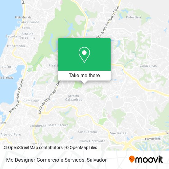 Mc Designer Comercio e Servicos map