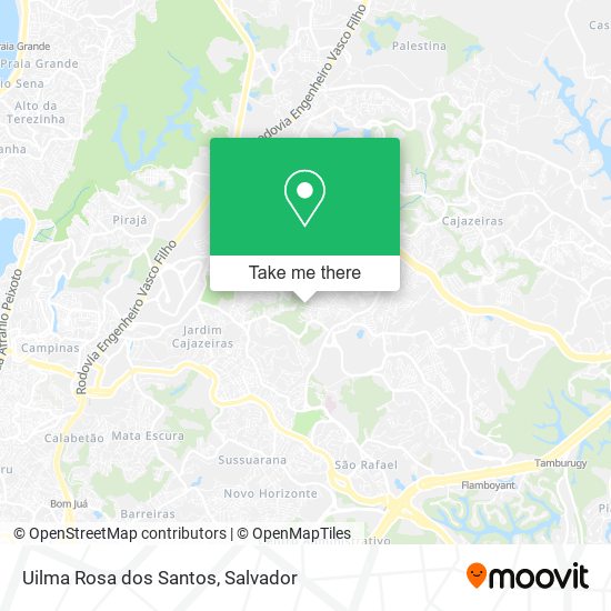 Uilma Rosa dos Santos map