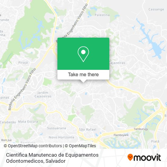 Cientifica Manutencao de Equipamentos Odontomedicos map