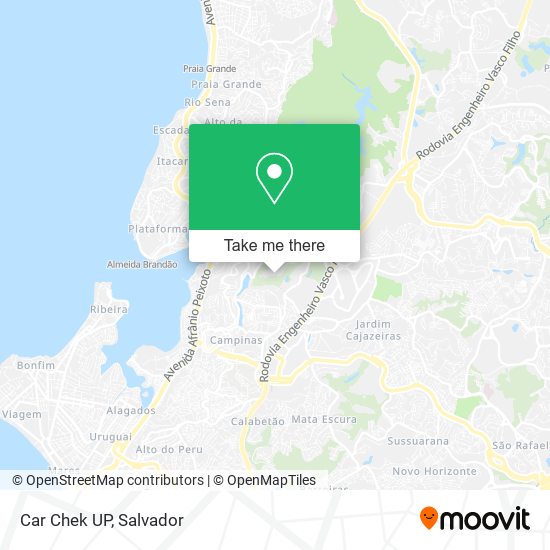 Car Chek UP map