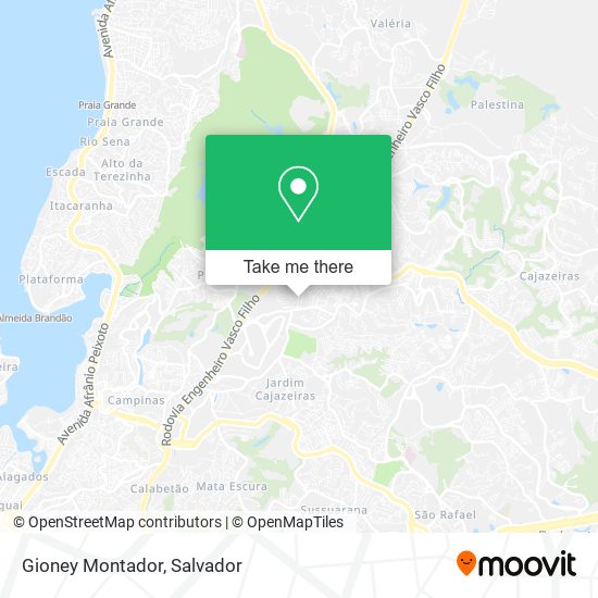 Gioney Montador map