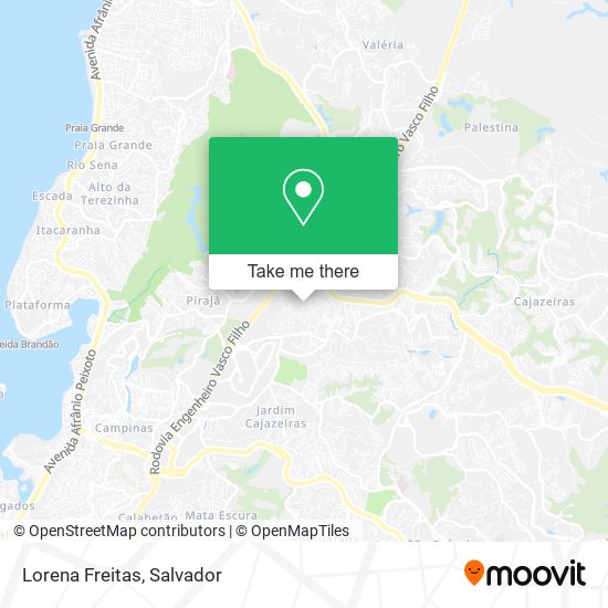 Lorena Freitas map