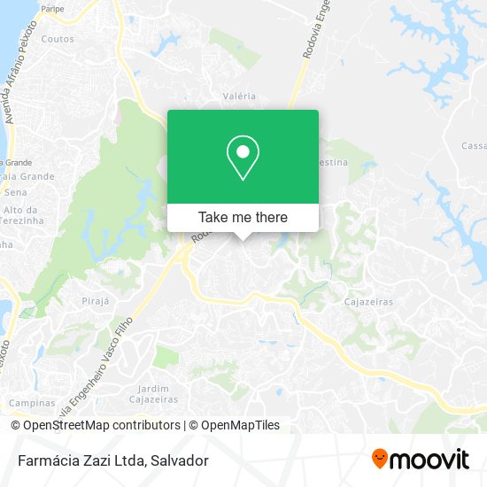 Farmácia Zazi Ltda map