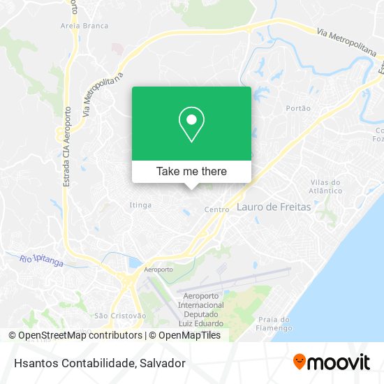 Hsantos Contabilidade map